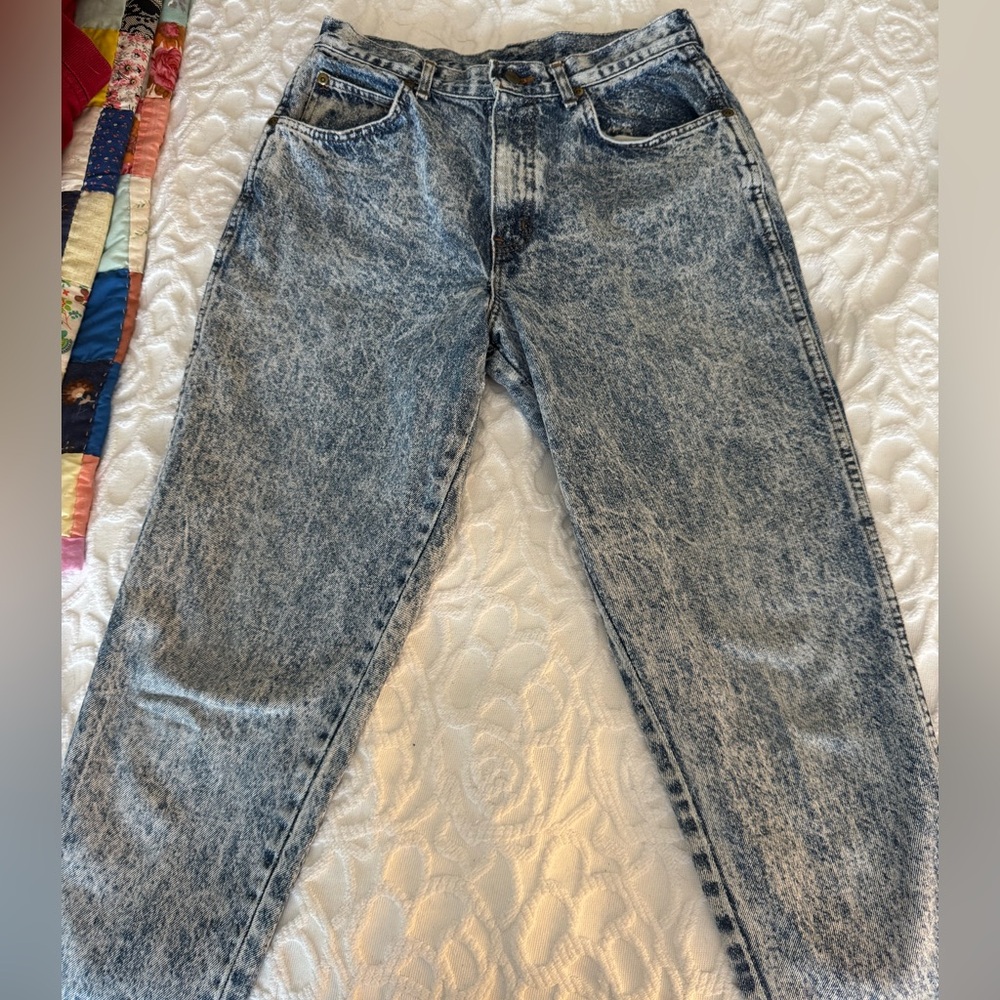American Retro Washed Worn Jeans Women